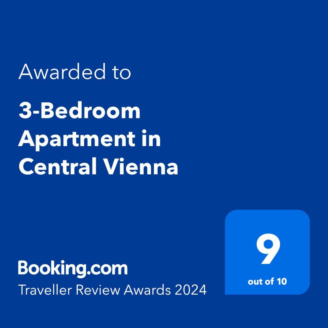 3-Bedroom Apartment In Central Viena Exterior foto
